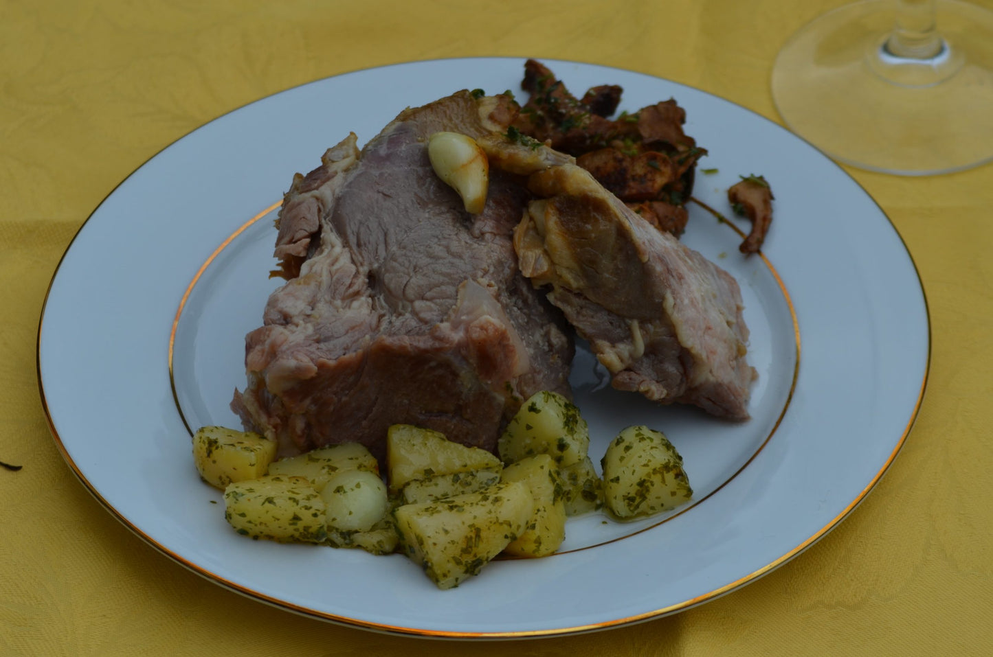 Longe de Porc confite