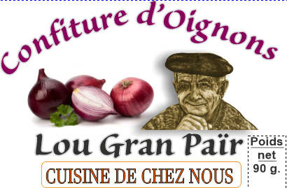 Confiture d'Oignons 90g