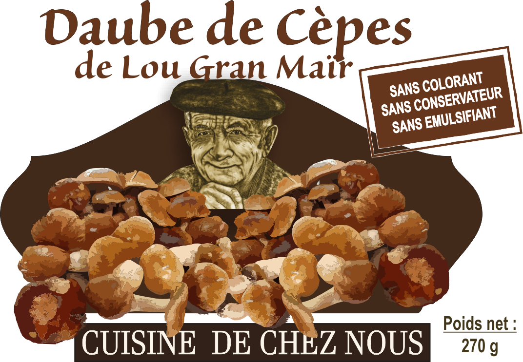 Daube de cèpes