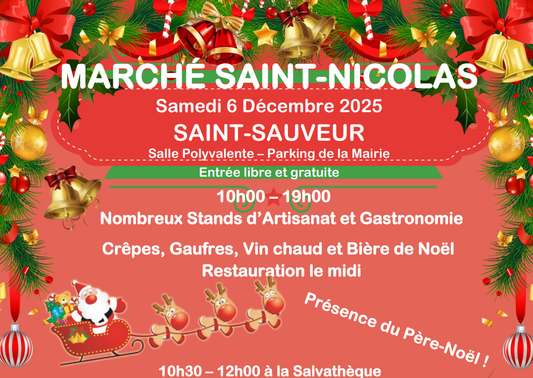 Samedi 6 Décembre à ST SAUVEUR Médoc, et Dimanche 7 et Lundi 8 à la Palmeraie au Verdon