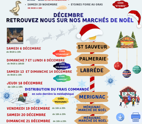 Nos rendez-vous Girondins de fin d'année