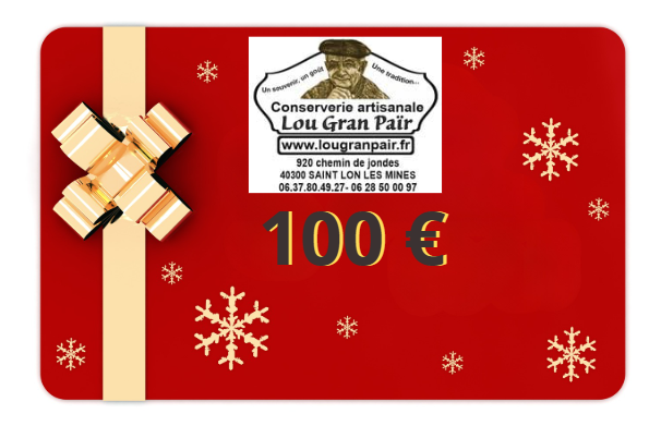 La Carte Cadeau Lou Gran Paîr