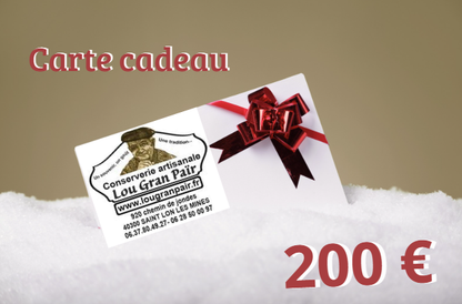 La Carte Cadeau Lou Gran Paîr