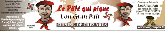 Le Pâté Qui Pique 180g