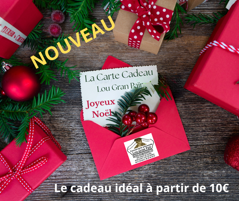 La Carte Cadeau Lou Gran Paîr