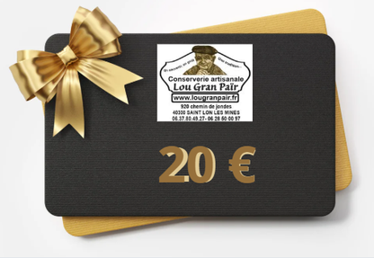 La Carte Cadeau Lou Gran Paîr