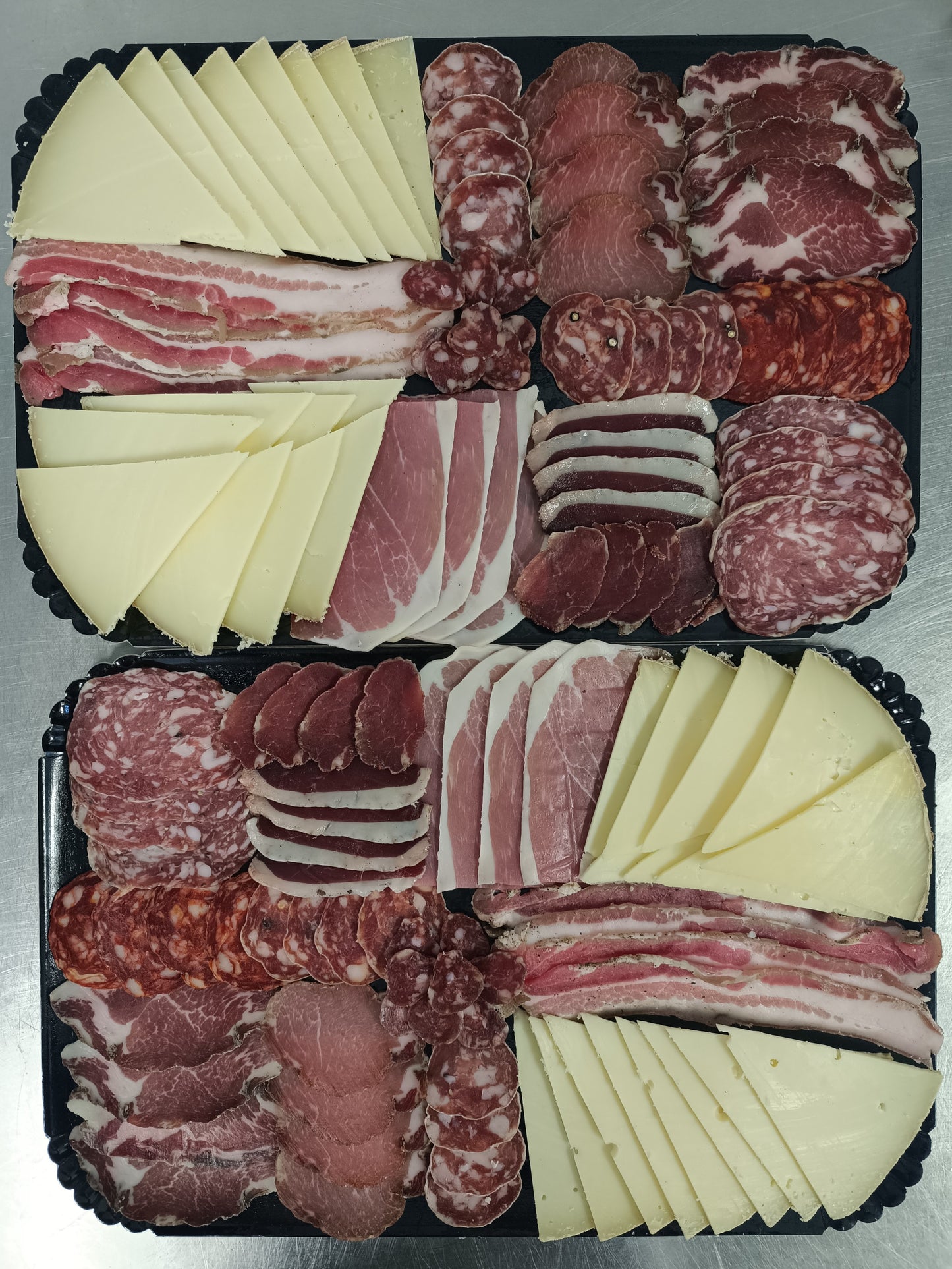 Plateau raclette pour 2pers ou 4pers en ligne (sous vide)