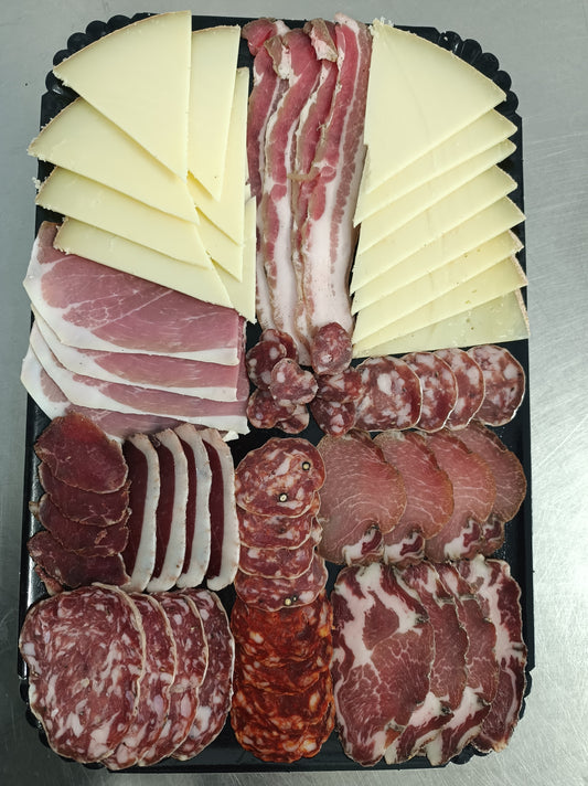 Plateau raclette pour 2pers ou 4pers en ligne (sous vide)