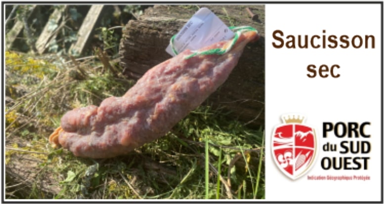 Saucisson sec IGP nature en ligne